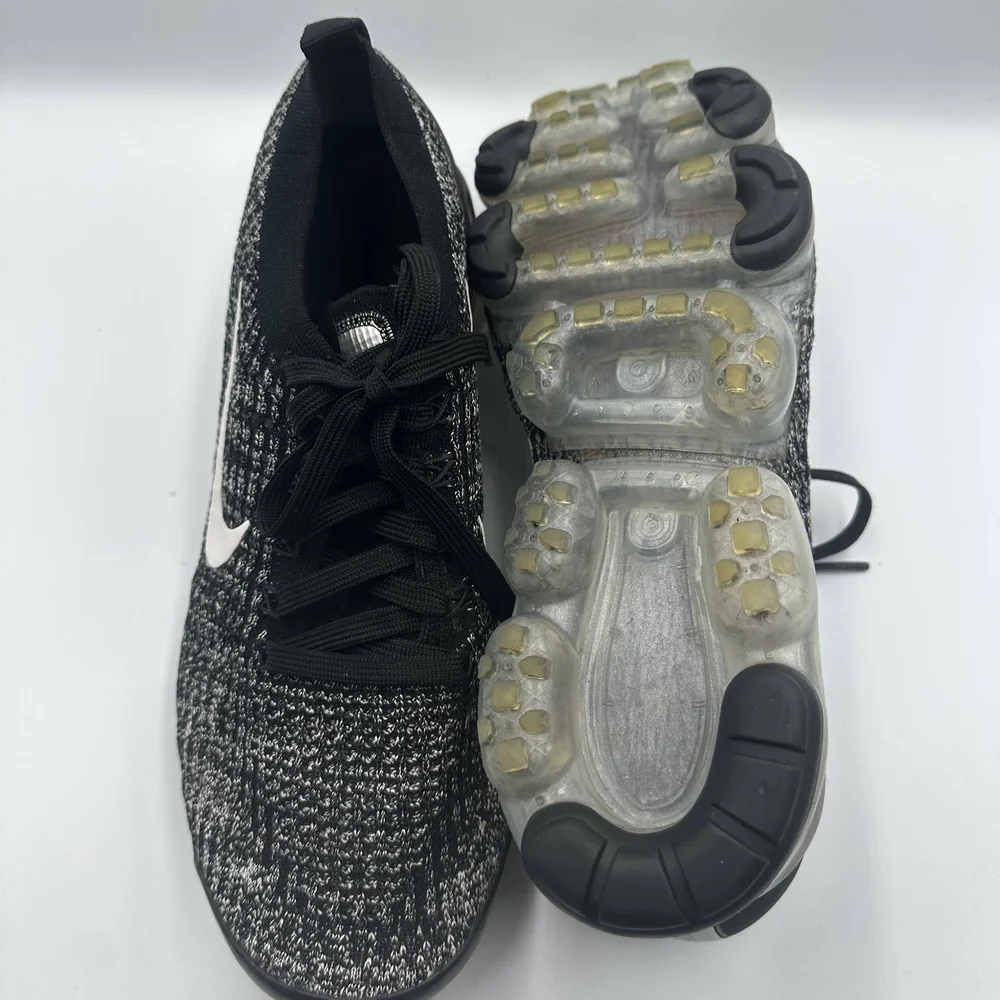 womens size 11 Nike Air VaporMax Flyknit 3 Oreo Shoes Retail $190 - Picture 2 of 6